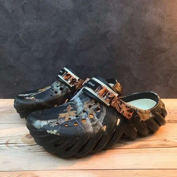 Чоловічі Crocs Echo Clog Realtree Edge Black — фото 12