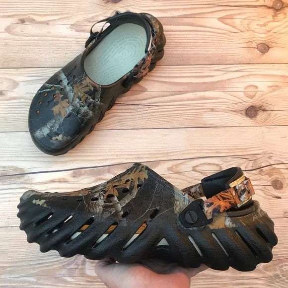 Чоловічі Crocs Echo Clog Realtree Edge Black — фото 4