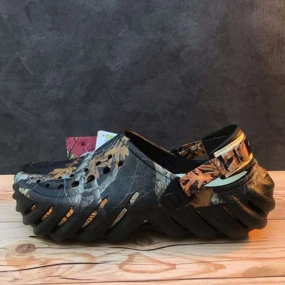 Чоловічі Crocs Echo Clog Realtree Edge Black — фото 8