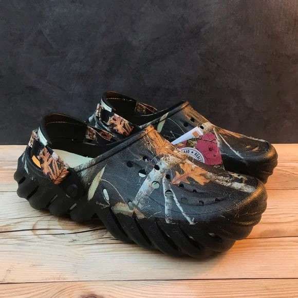 Чоловічі Crocs Echo Clog Realtree Edge Black — фото 9