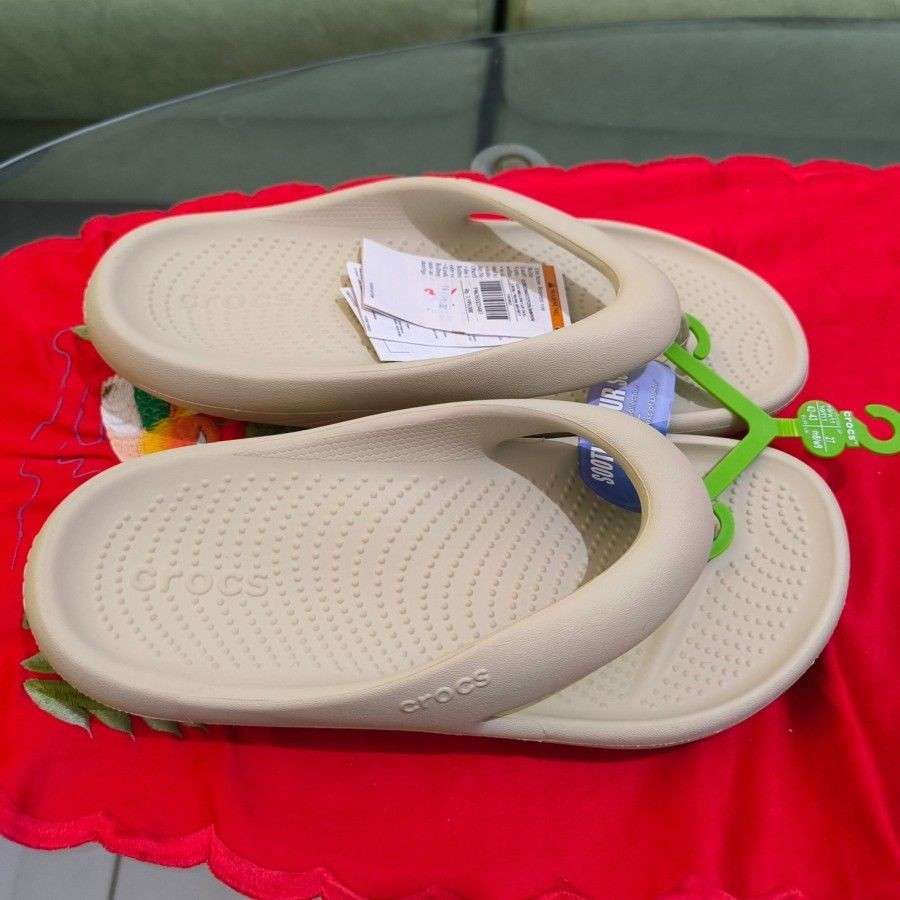 В'єтнамки Crocs Mellow Flip Bone — фото 11