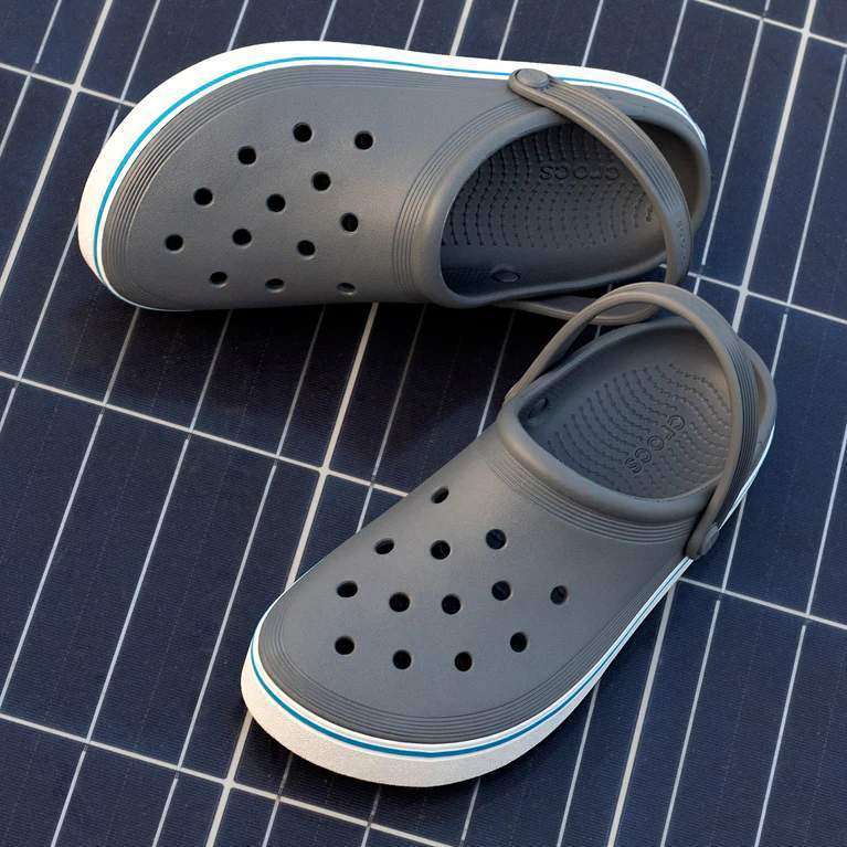 Crocs Офф Клог Сірі Off Court Clog Charcoal — фото 2