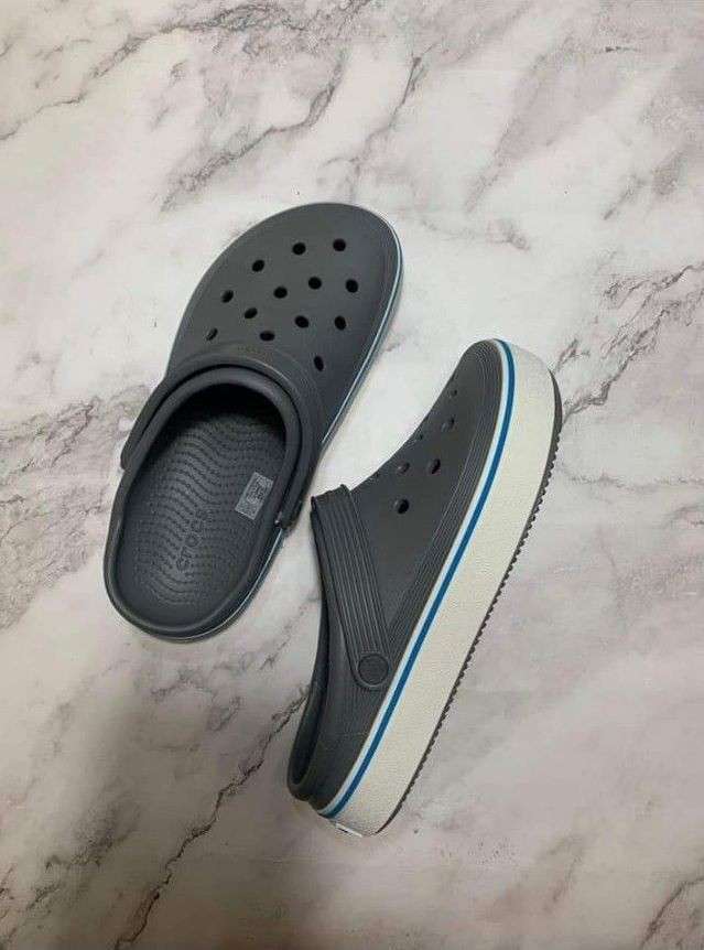 Crocs Офф Клог Сірі Off Court Clog Charcoal — фото 7