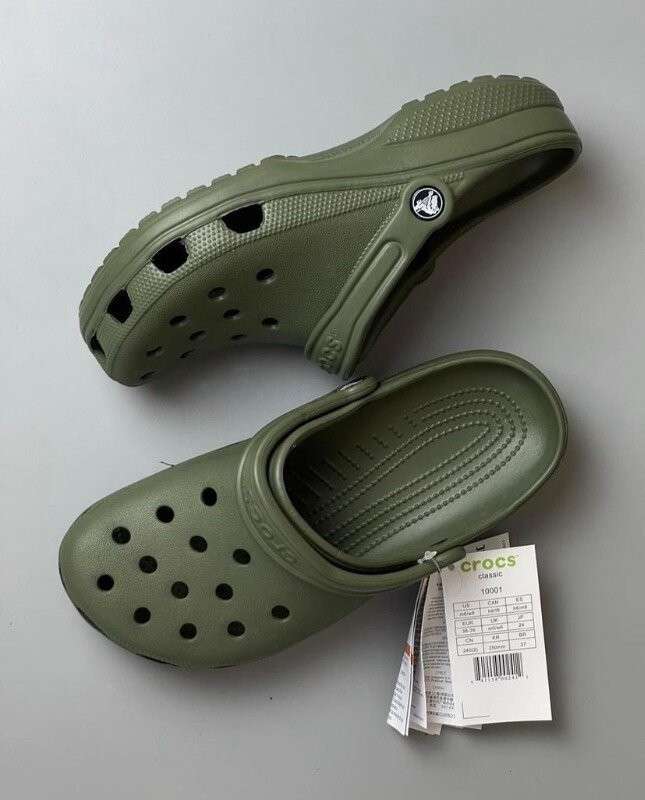 Чоловічі Crocs Classic Clog Army Green — фото 2