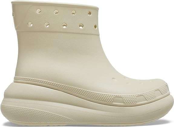 Жіночі гумові чоботи Crocs Crush Rain Boot Bone — фото 7