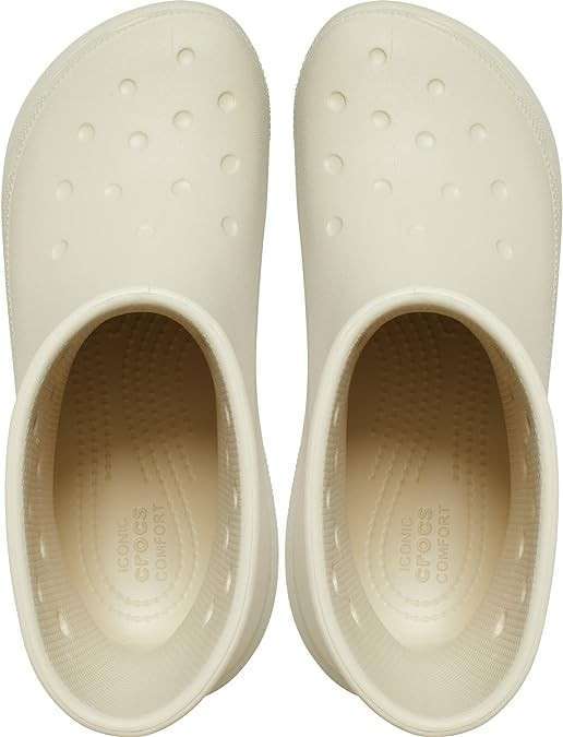 Жіночі гумові чоботи Crocs Crush Rain Boot Bone — фото 10