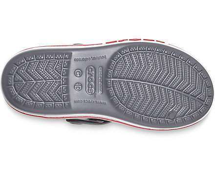 Дитячі сандалії для хлопчика Crocs Bayaband kids Printed Sandal Slate Grey — фото 3