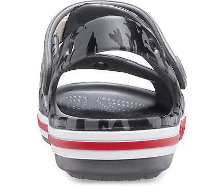 Дитячі сандалії для хлопчика Crocs Bayaband kids Printed Sandal Slate Grey — фото 4