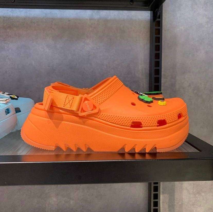 Жіночі Crocs Hiker Xscape Platform Clog Persimmon — фото 14