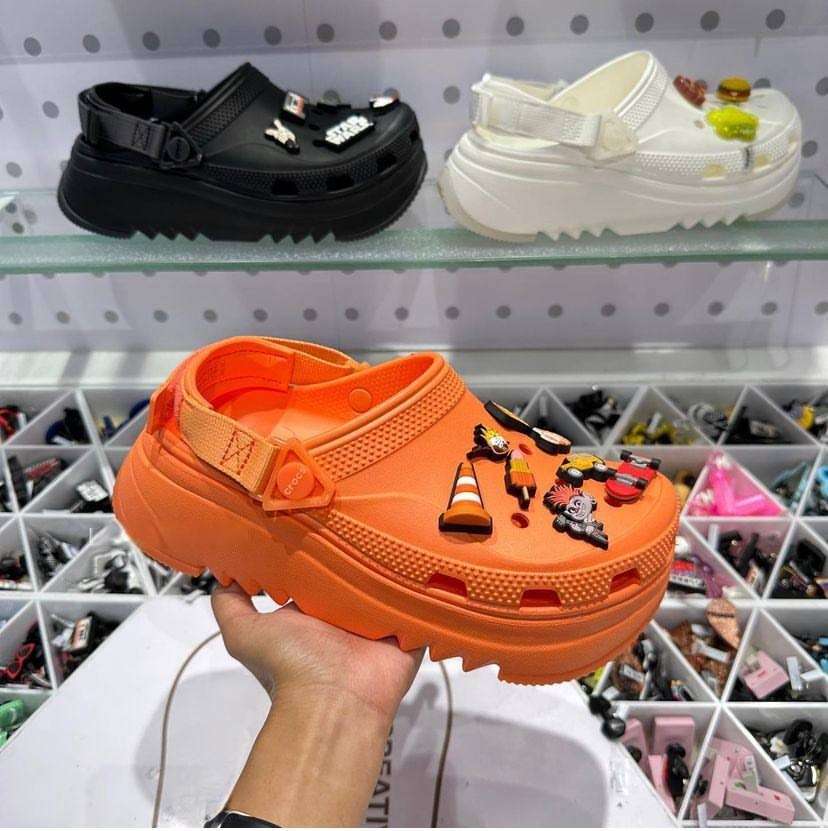 Жіночі Crocs Hiker Xscape Platform Clog Persimmon — фото 3