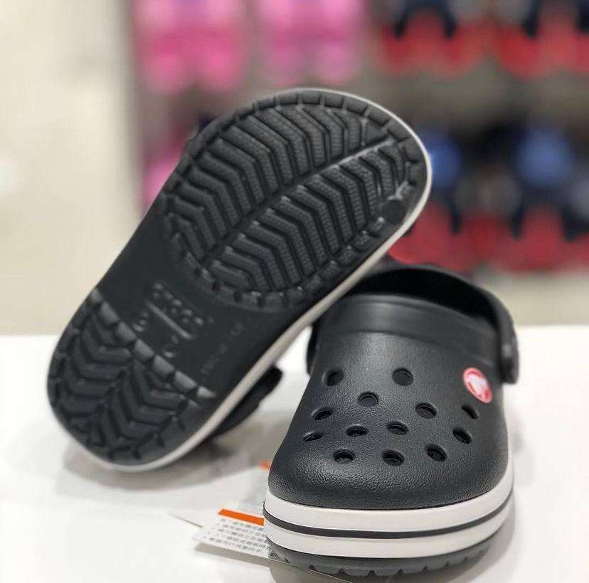 Дитячі Crocs-сабо для хлопчика Crocs Crocband kids Clog Black — фото 3