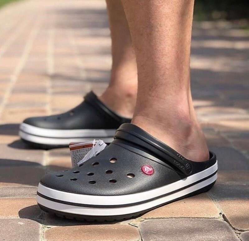 Дитячі Crocs-сабо для хлопчика Crocs Crocband kids Clog Black — фото 5