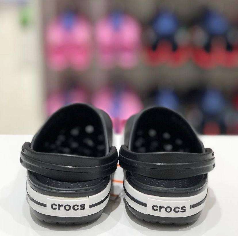 Дитячі Crocs-сабо для хлопчика Crocs Crocband kids Clog Black — фото 7