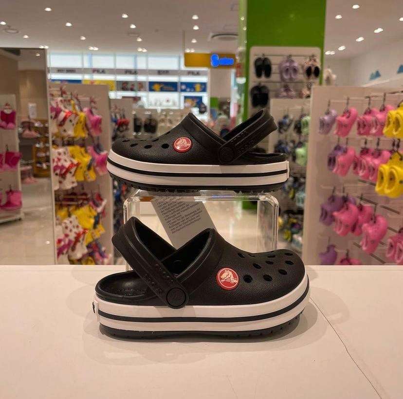 Дитячі Crocs-сабо для хлопчика Crocs Crocband kids Clog Black — фото 8