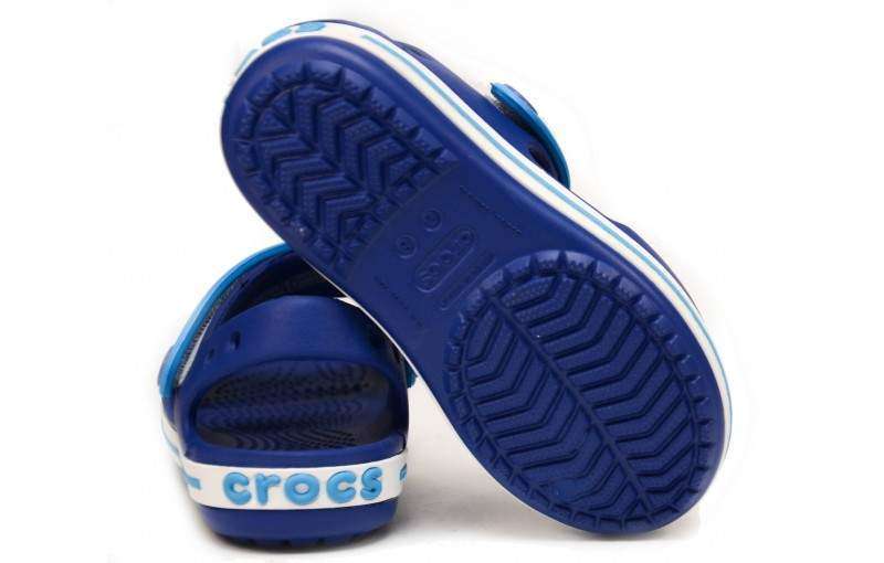 Дитячі сандалії для хлопчика Crocs Crocband Sandal Cerulean Blue/Ocean — фото 12