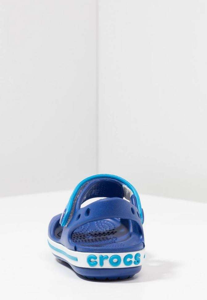 Дитячі сандалії для хлопчика Crocs Crocband Sandal Cerulean Blue/Ocean — фото 4