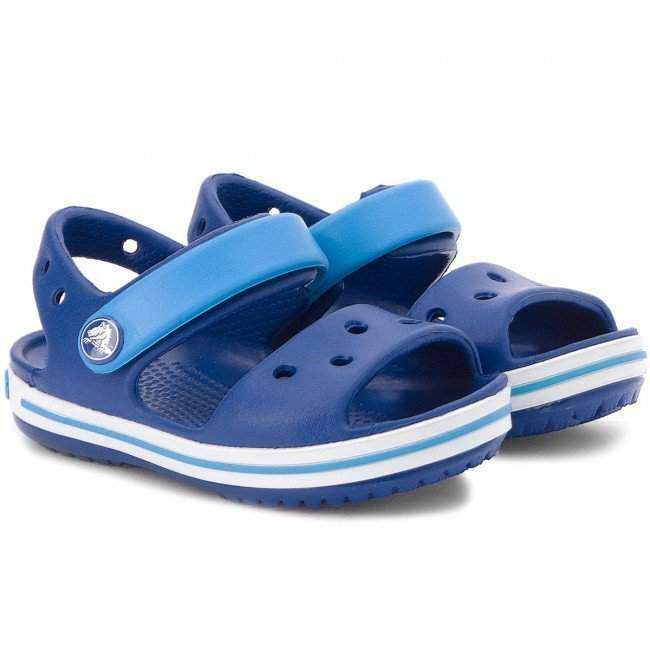 Дитячі сандалії для хлопчика Crocs Crocband Sandal Cerulean Blue/Ocean — фото 9