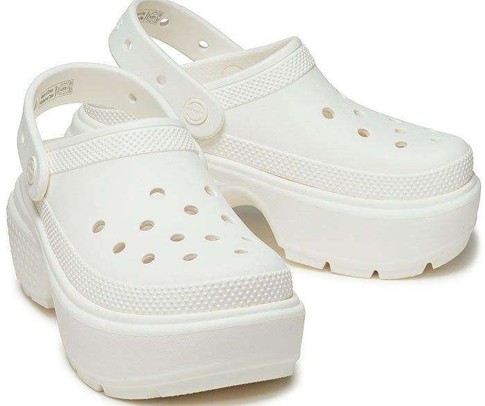 Жіночі Crocs Stomp Clog White — фото 1