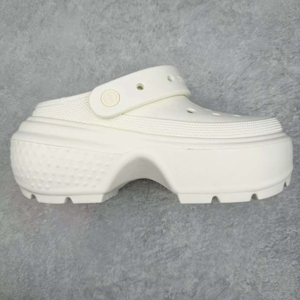 Жіночі Crocs Stomp Clog White — фото 14