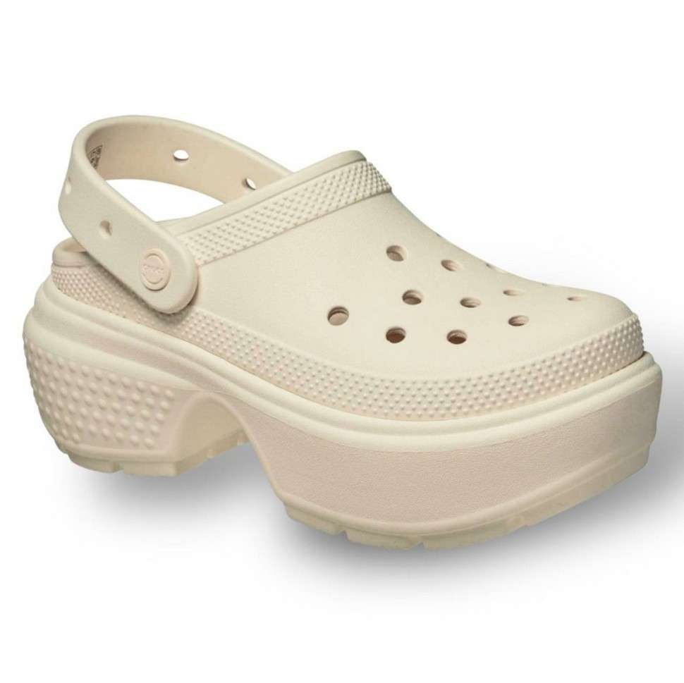 Жіночі Crocs Stomp Clog Bone Beige — фото 6