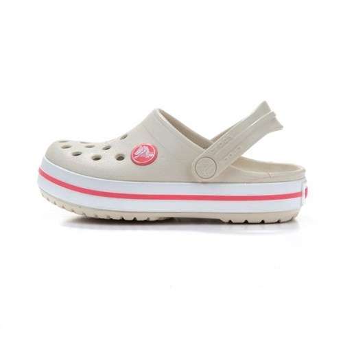 Дитячі Crocs для дівчинки Crocband Clogs Stucco/Melon — фото 9