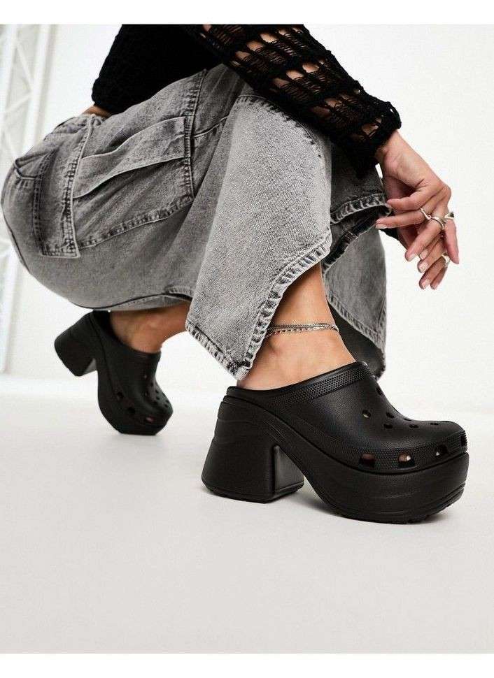 Жіночі Crocs Siren Clog Black — фото 2