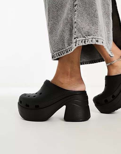 Жіночі Crocs Siren Clog Black — фото 3