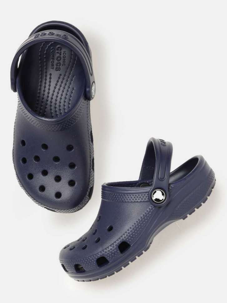 Дитячі Crocs-сабо для хлопчика Crocs Classic Kids Clog Navy — фото 2