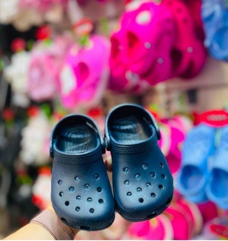 Дитячі Crocs-сабо для хлопчика Crocs Classic Kids Clog Navy — фото 11