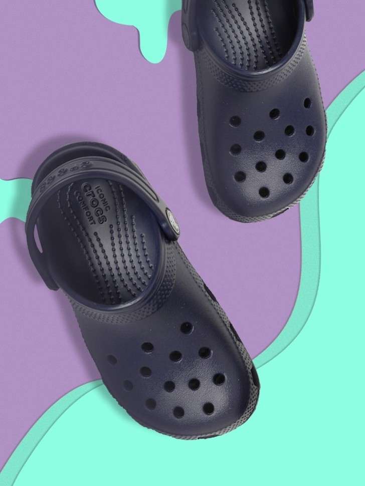 Дитячі Crocs-сабо для хлопчика Crocs Classic Kids Clog Navy — фото 4