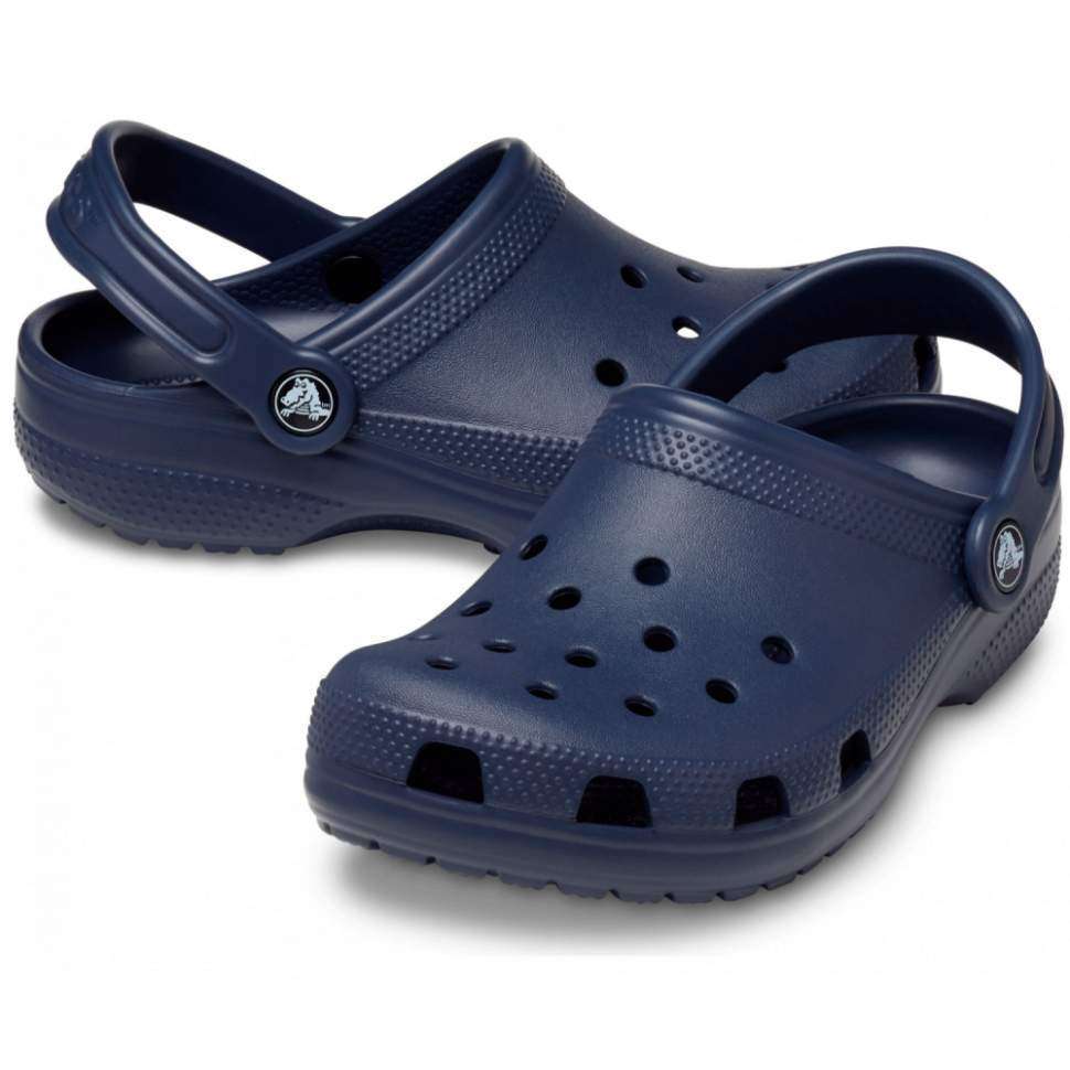 Дитячі Crocs-сабо для хлопчика Crocs Classic Kids Clog Navy — фото 5