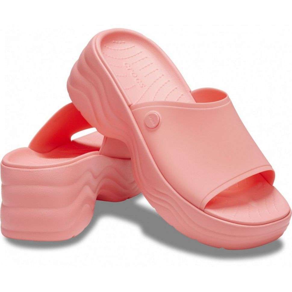 Жіночі шльопанці Crocs Skyline Slide Guava
