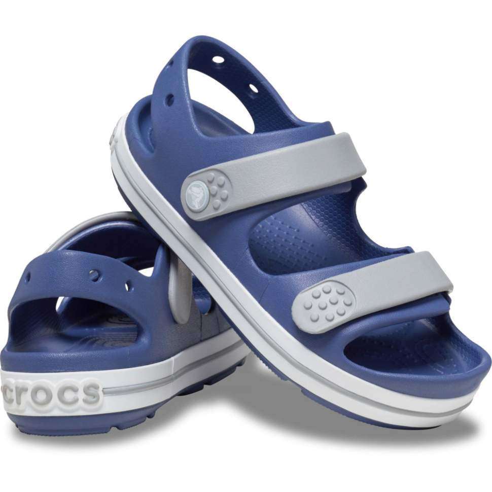 Дитячі сандалії для хлопчика Crocs Toddler Crocband™ Cruiser Sandal Blue Grey