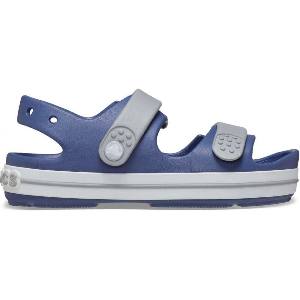 Дитячі сандалії для хлопчика Crocs Toddler Crocband™ Cruiser Sandal Blue Grey — фото 7