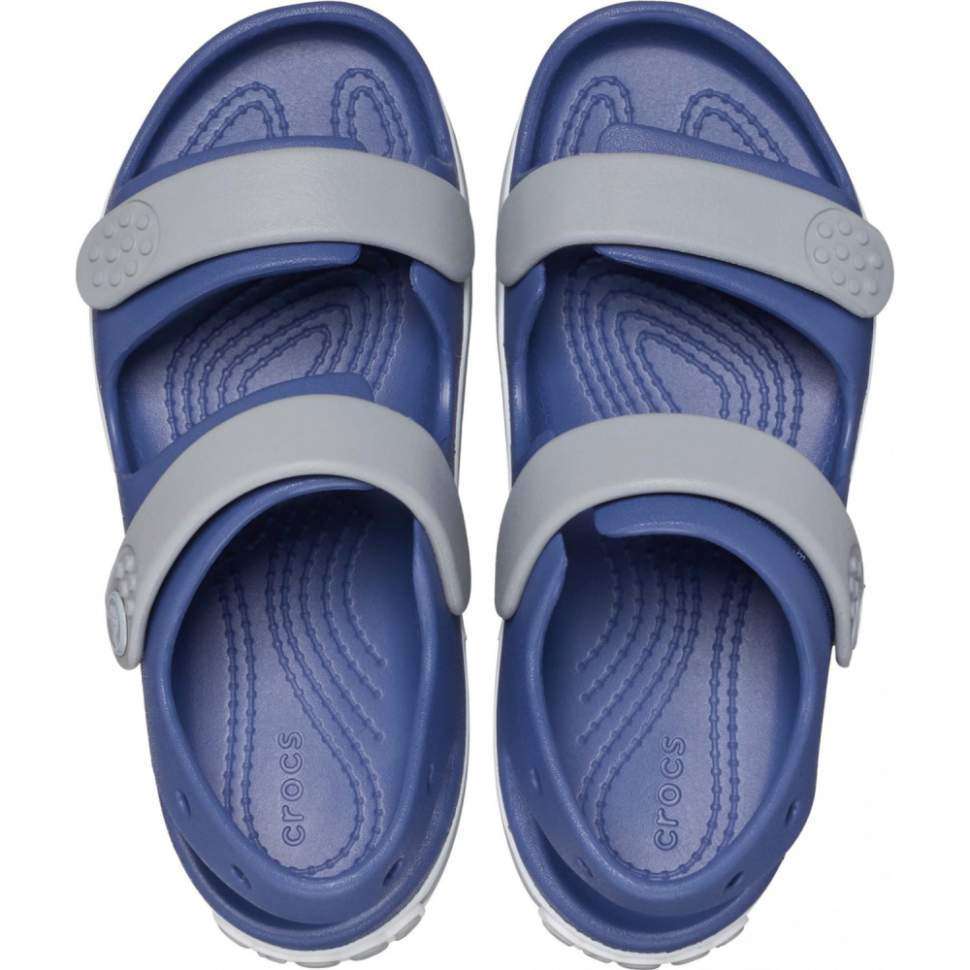 Дитячі сандалії для хлопчика Crocs Toddler Crocband™ Cruiser Sandal Blue Grey — фото 8