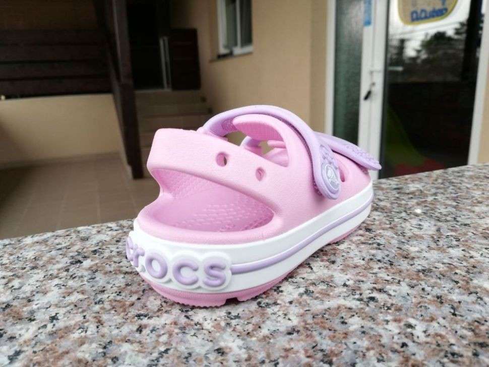 Дитячі сандалії для дівчинки Crocs Toddler Crocband™ Cruiser Sandal Ballerina / Lavender — фото 3