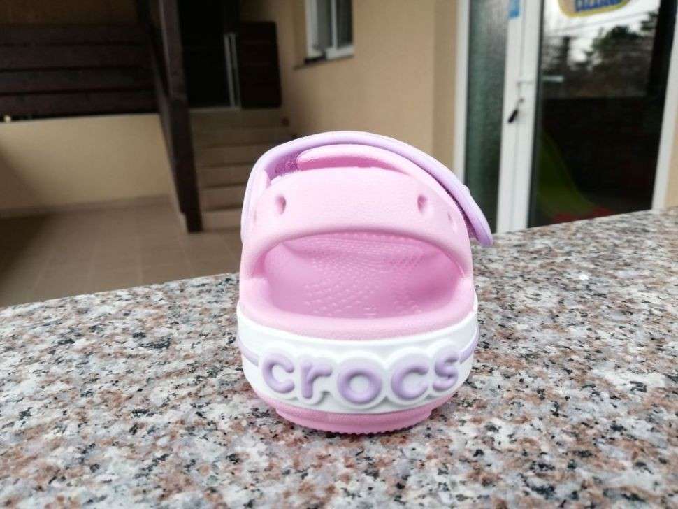 Дитячі сандалії для дівчинки Crocs Toddler Crocband™ Cruiser Sandal Ballerina / Lavender — фото 4