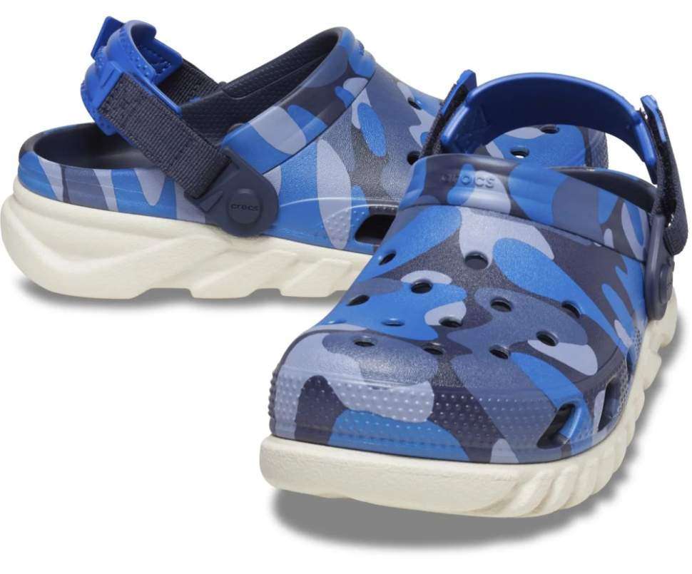 Чоловічі Crocs Duet Max II Camo Navy/Stucco — фото 1
