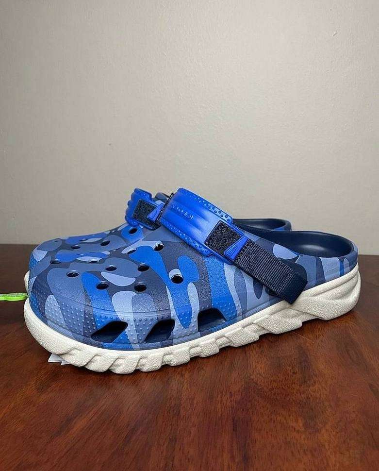 Чоловічі Crocs Duet Max II Camo Navy/Stucco — фото 2