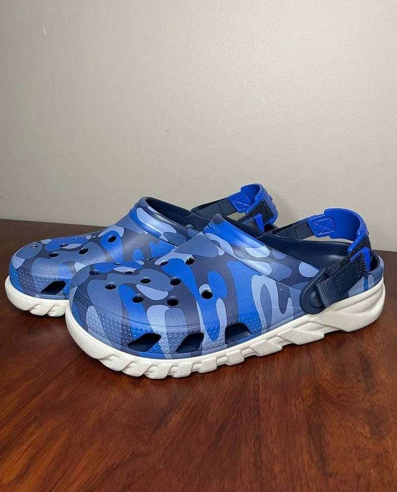 Чоловічі Crocs Duet Max II Camo Navy/Stucco — фото 3
