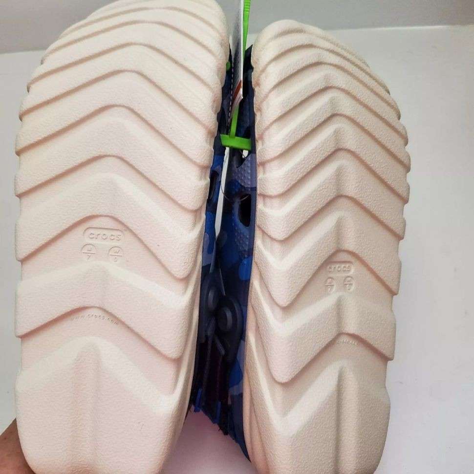 Чоловічі Crocs Duet Max II Camo Navy/Stucco — фото 5