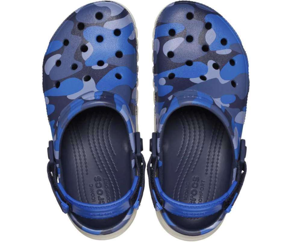 Чоловічі Crocs Duet Max II Camo Navy/Stucco — фото 7