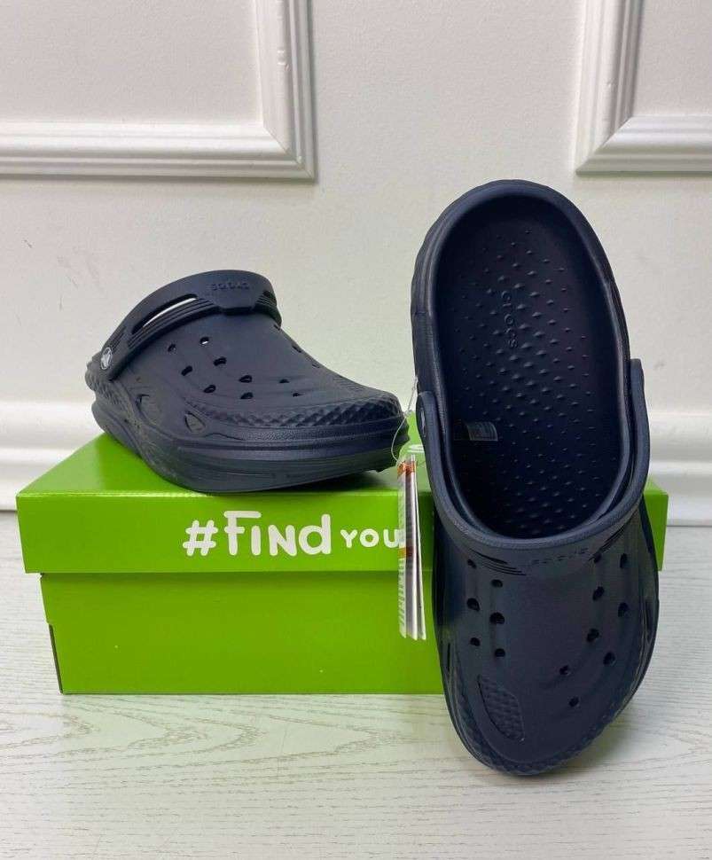 Чоловічі Crocs Off Grid Clog Navy — фото 3