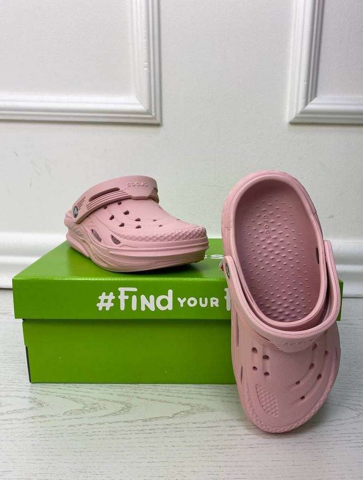 Жіночі Crocs Off Grid Clog Petal Pink — фото 7