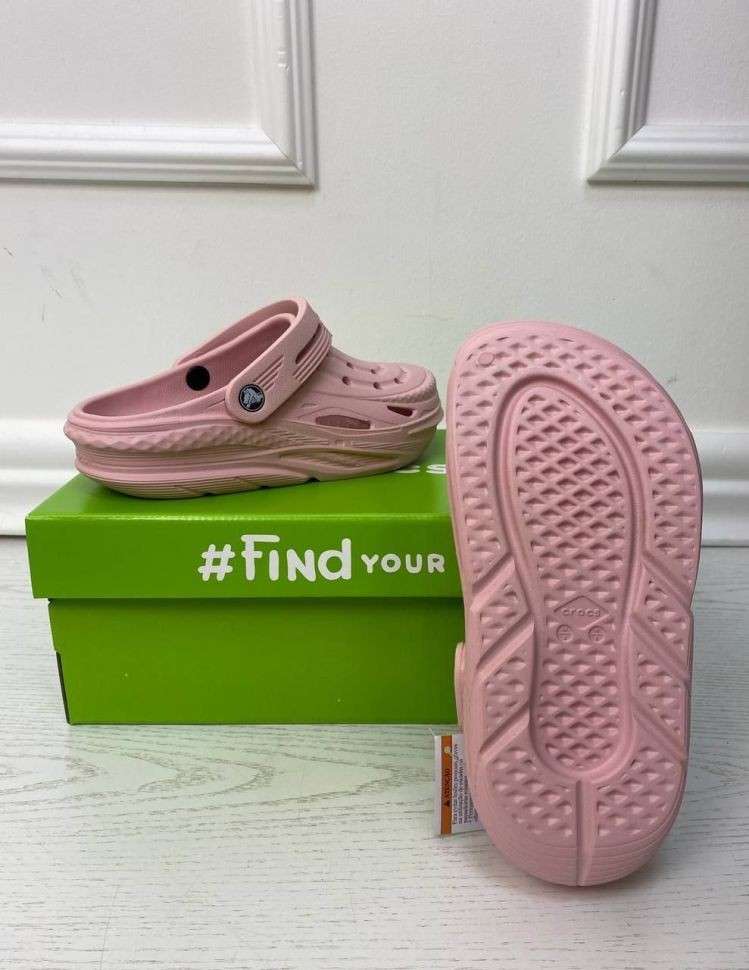 Жіночі Crocs Off Grid Clog Petal Pink — фото 9