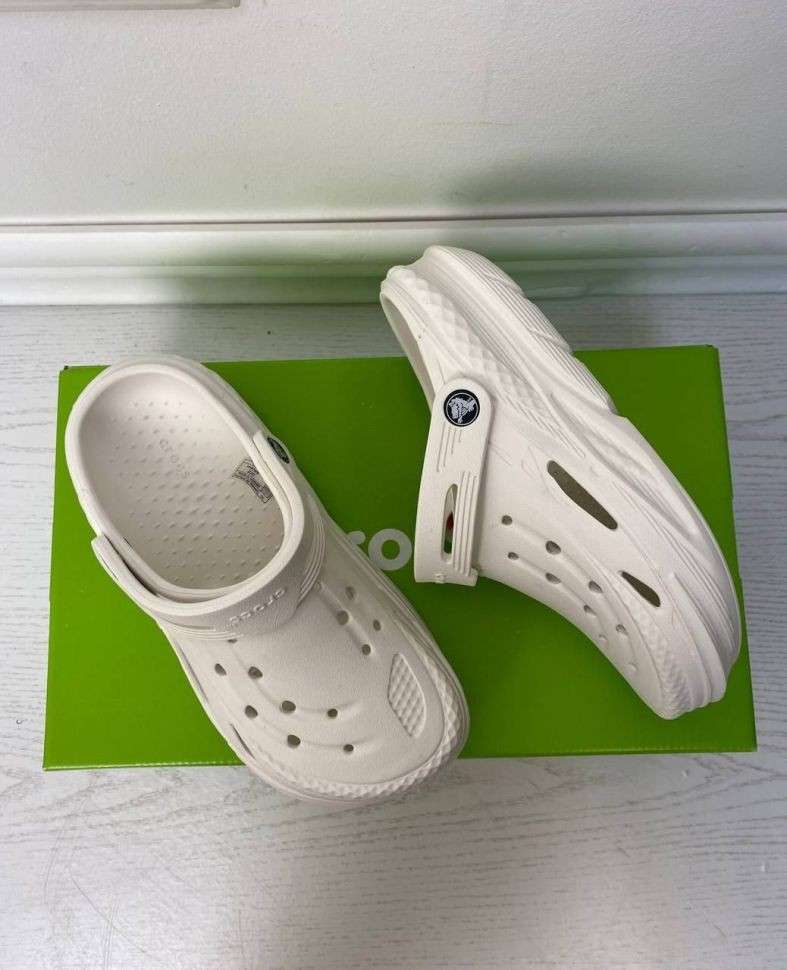 Crocs Off Grid Clog White — фото 4