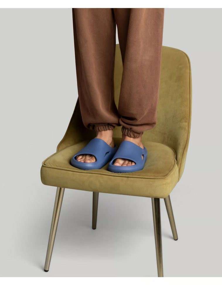 Чоловічі шльопанці Crocs Mellow Slide Bijou Blue — фото 2