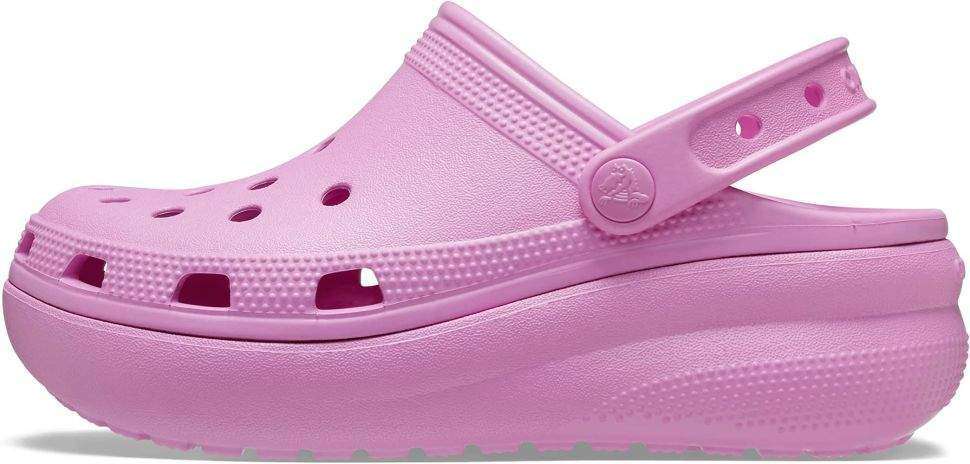 Дитячі Crocs для дівчинки Classic Clog Kids Crush Taffy Pink — фото 3