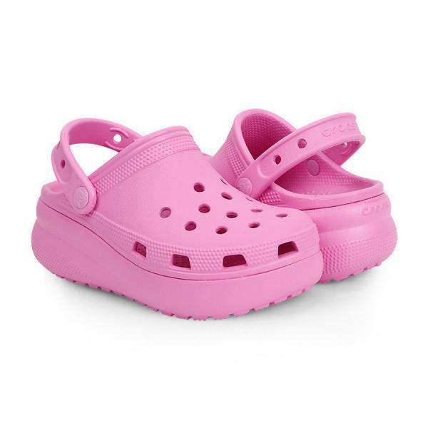 Дитячі Crocs для дівчинки Classic Clog Kids Crush Taffy Pink — фото 6
