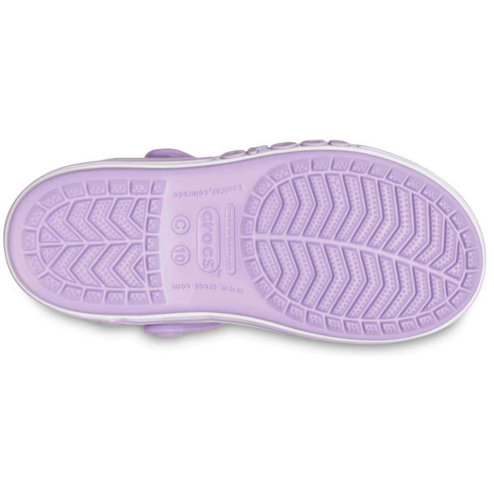 Дитячі сандалії для дівчинки Crocs Bayaband Sandal Orhid — фото 8